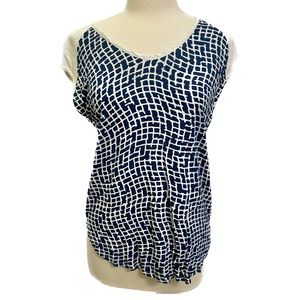 Anthro Porridge patterned top small